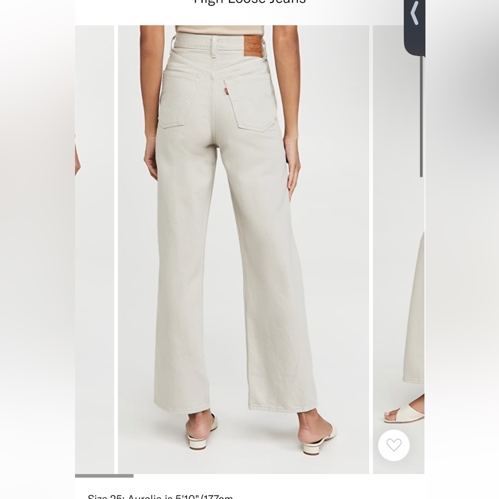 Levi's RIB CAGE High Rise Jeans Sold Out!! 🔥 - Picture 7 of 8